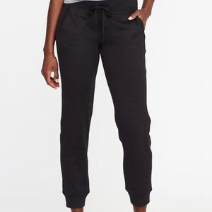 Mid rise sweater knit joggers